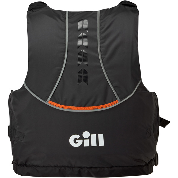 2026 Gill Pursuit Pro Racer Side Zip 50N Opdriftssikring 4916 - Black / Orange