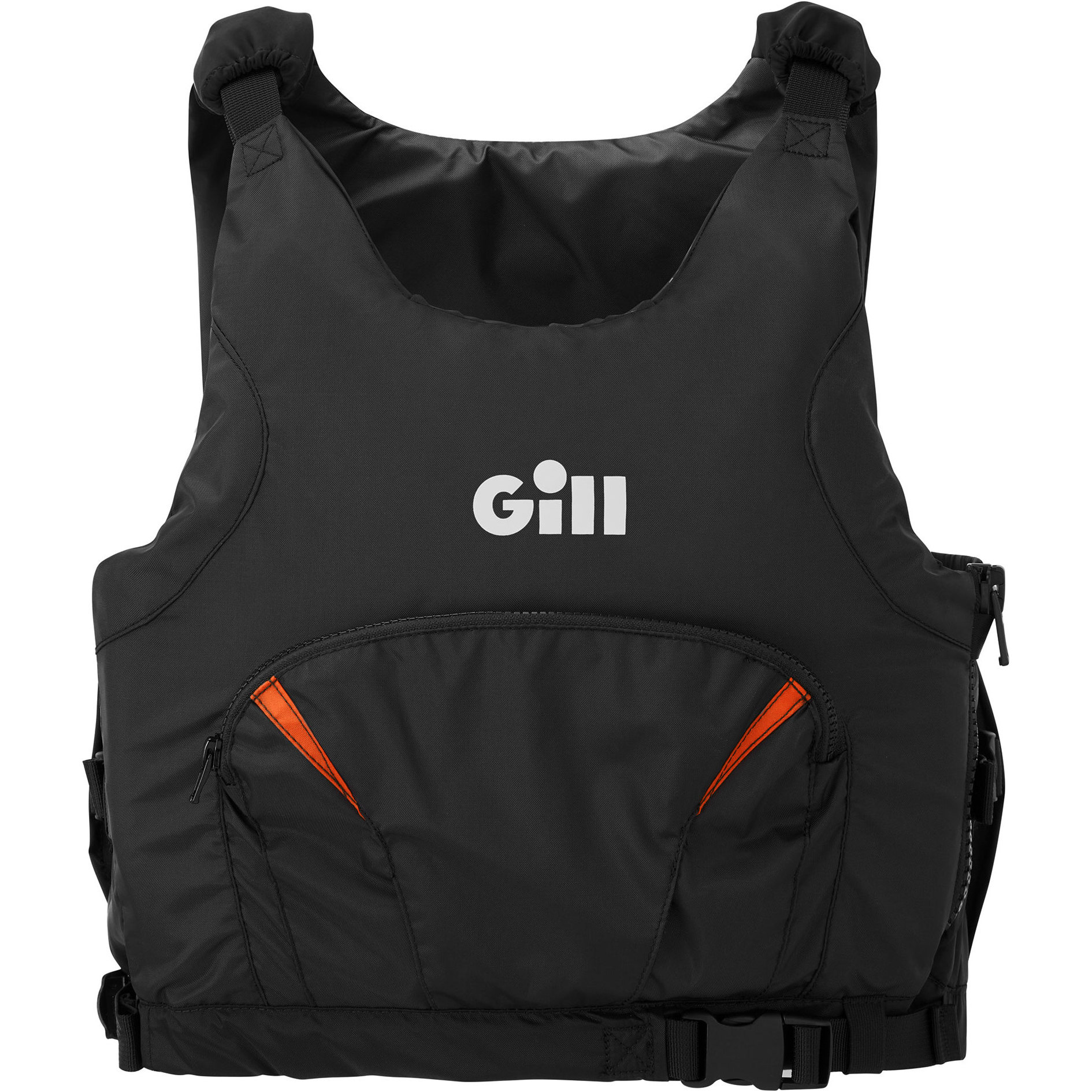 2026 Gill Pursuit Pro Racer Side Zip 50N Opdriftssikring 4916 - Black / Orange