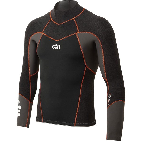 Gill Mens Zentherm 2.5mm GBS Neoprene Top 5001 - Black