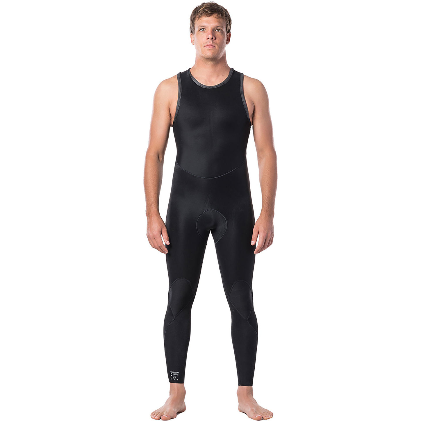 2026 Rip Curl Mens Dawn Patrol 1.5mm Back Zip Long John Wetsuit WSM9IM - Black