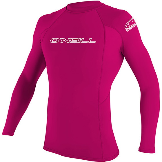 2026 O'Neill Youth Basic Skins Langærmet Lycravest Watermelon 3346