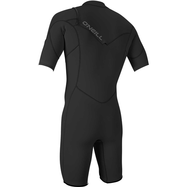 2026 O'neill Mænd Hammer 2mm Chest Zip Shorty Våddragt 4927 - Sort