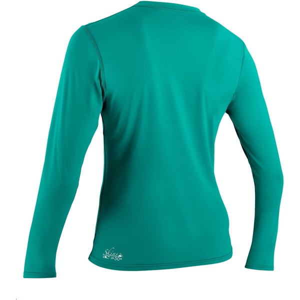 2026 O'Neill Womens Basic Skins Long Sleeve Rash Tee 4340 - Light Aqua