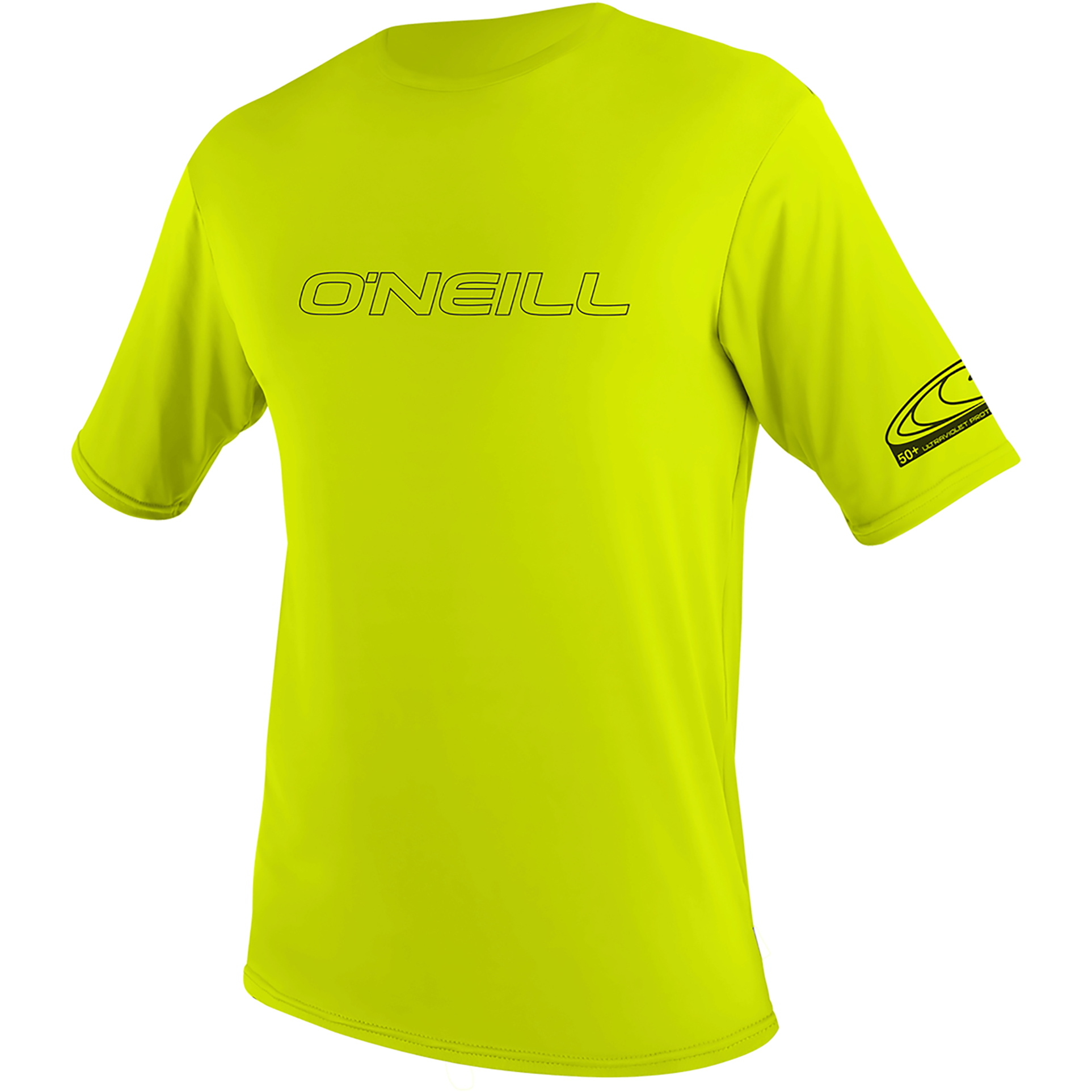 2026 O'Neill Youth Basic Skins Short Sleeve Rash Tee 3422 - Lime