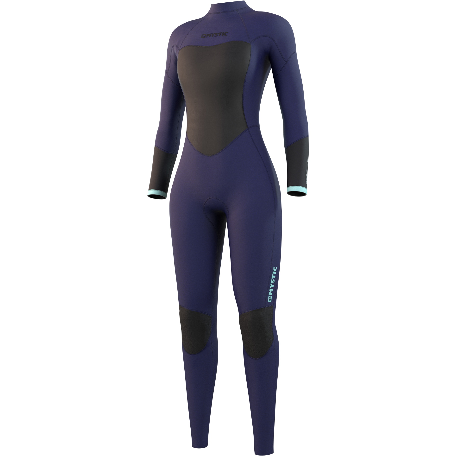 Mystic Kvinder Star 3/2mm Back Zip Våddragt 210318 - Night Blue