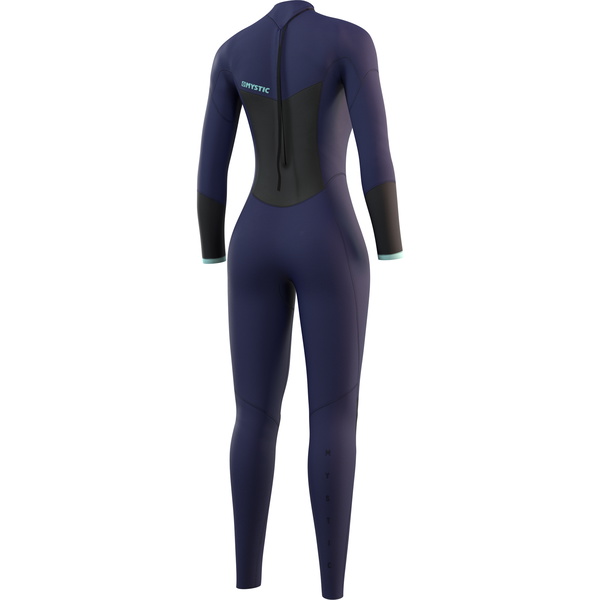 Mystic Kvinder Star 3/2mm Back Zip Våddragt 210318 - Night Blue