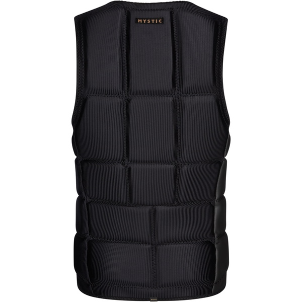 2022 Mystic Voltt For Mænd Front Zip Impact Vest 210155 - Sort