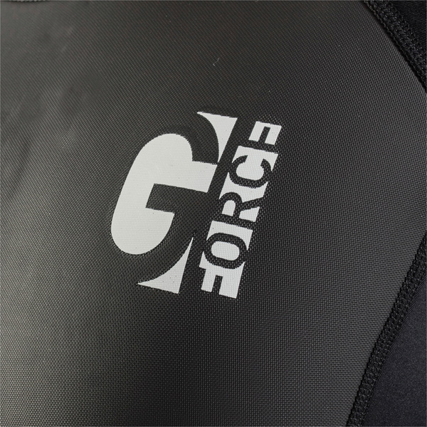 2026 Gul Mænds G-force 3mm Back Zip Shorty Våddragt Gf3305-B7 - Sort