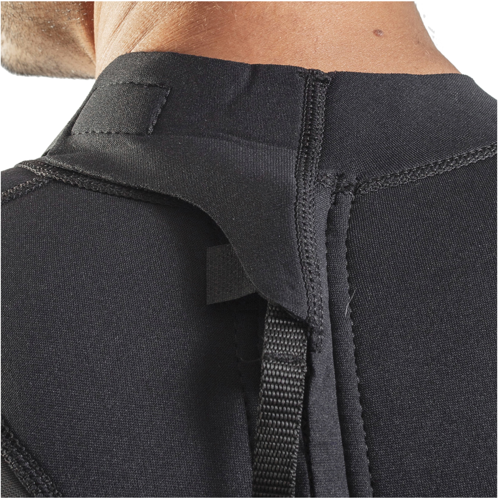 2026 Gul Mænds G-force 3mm Back Zip Shorty Våddragt Gf3305-B7 - Sort
