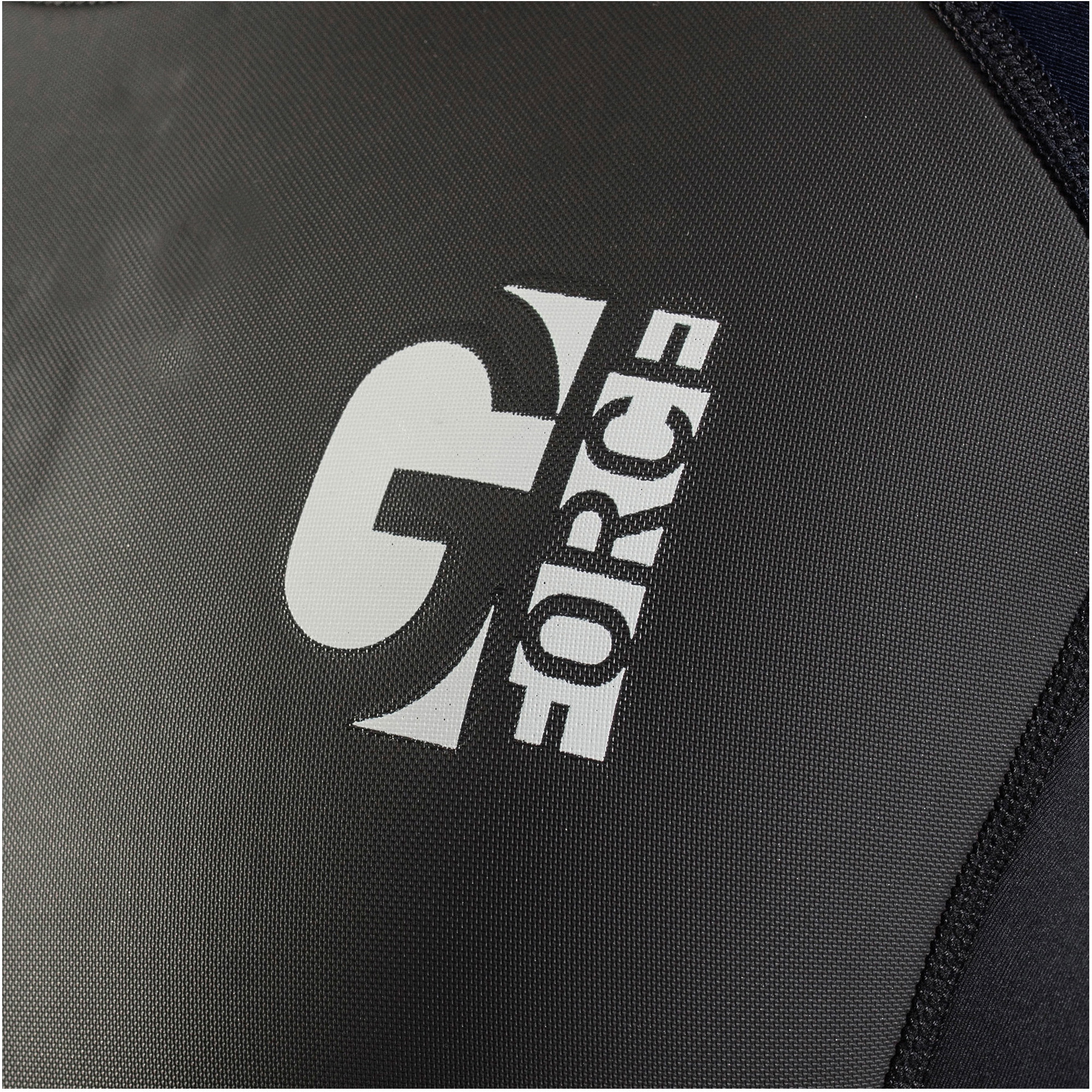 2026 Gul Herre G-Force 3mm Back Zip Flatlock Våddragt GF1305-B7 - Black / Navy