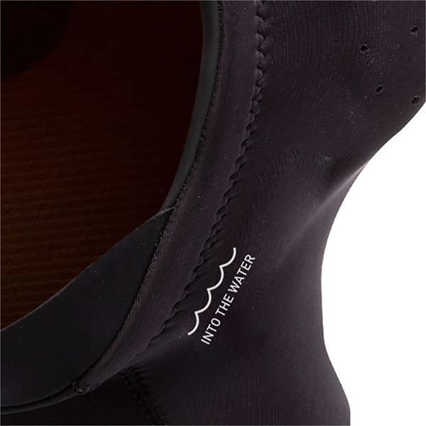 2026 Gul 3mm Peaked Surf Hood Ho0312-b9 - Sort