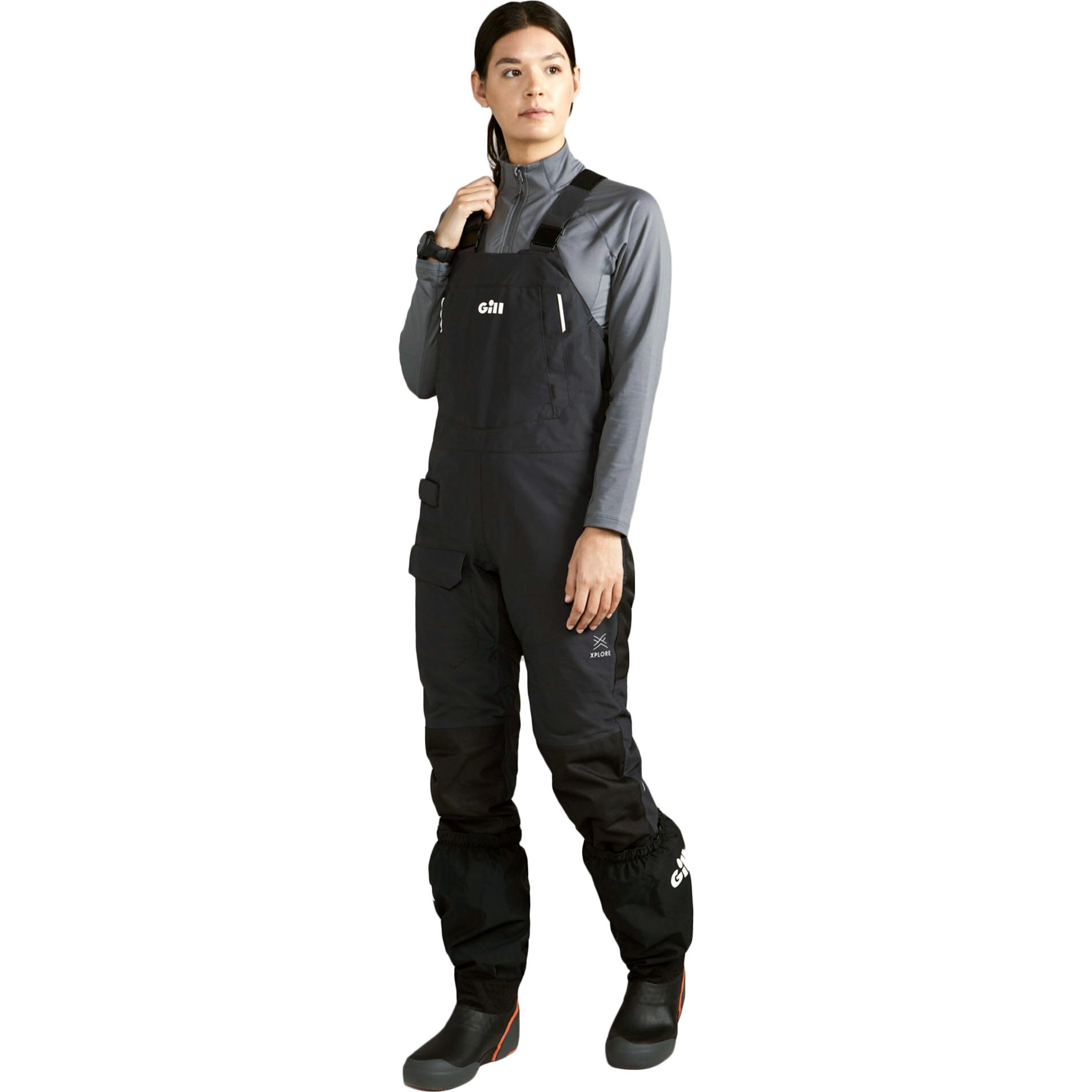 Gill Dame OS2 Offshore Sejlbukser OS25TW - Graphite