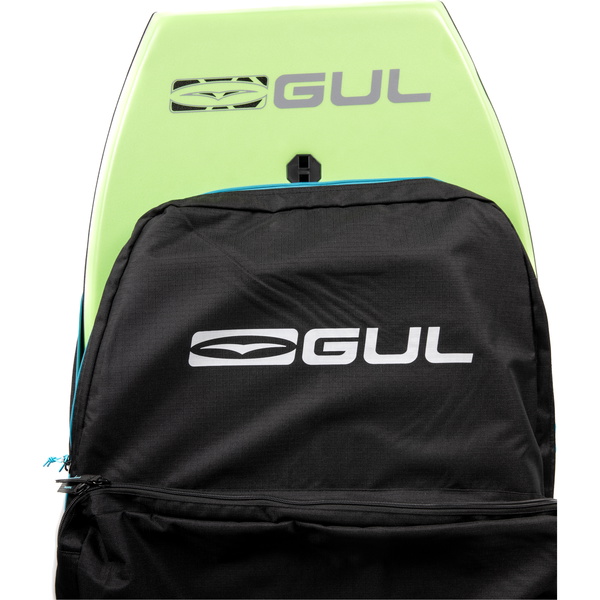 2026 Gul Arica Bodyboard Taske Lu0127-c1 - Sort / Sølv