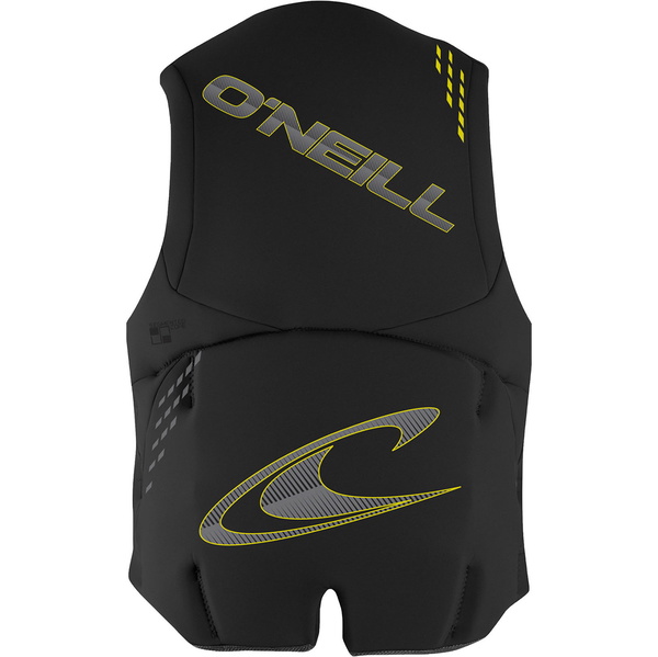 2024 O'neill Mænd Reactor Iso Impact Vest 3984eu - Sort