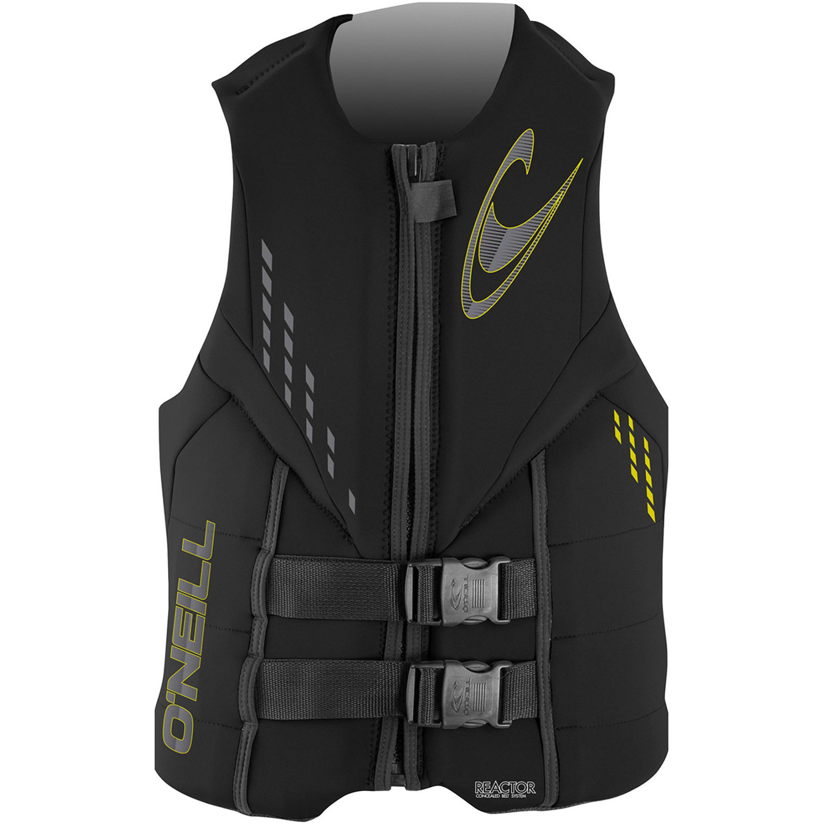 2024 O'neill Mænd Reactor Iso Impact Vest 3984eu - Sort