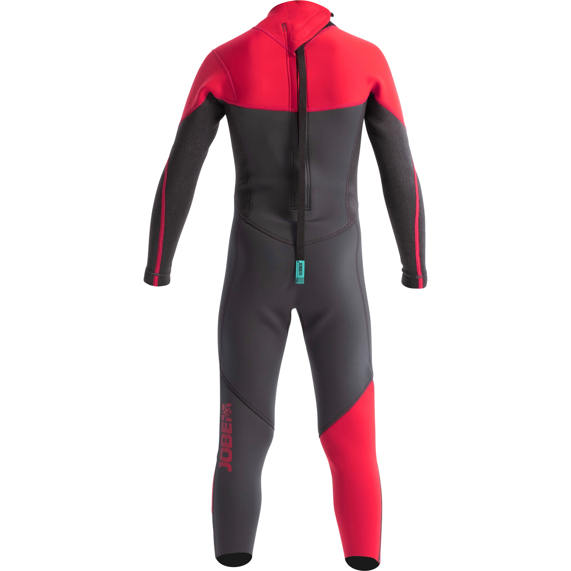 2026 Jobe Junior Boston 3/2mm Back Zip Våddragt 3035210 - Rød