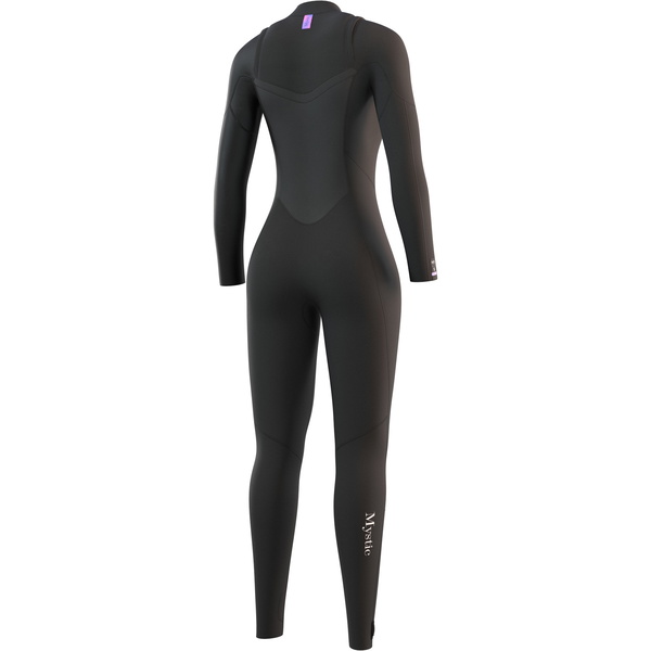 2025 Mystic Jayde Til Kvinder 4/3mm Dobbelt Front Zip Våddragt 35000.230013 - Sort