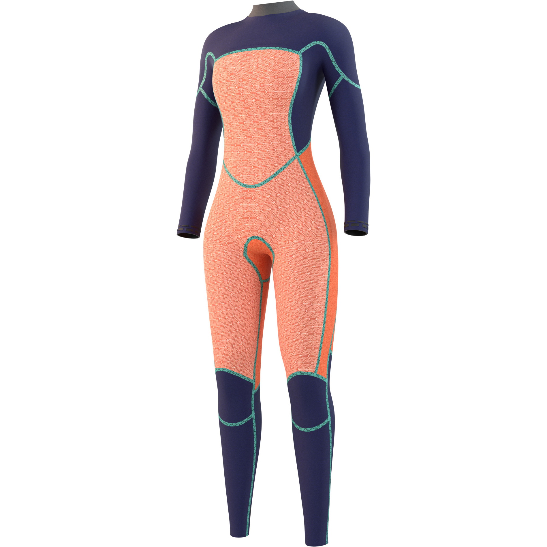 2025 Mystic Jayde Til Kvinder 4/3mm Dobbelt Front Zip Våddragt 35000.230013 - Sort