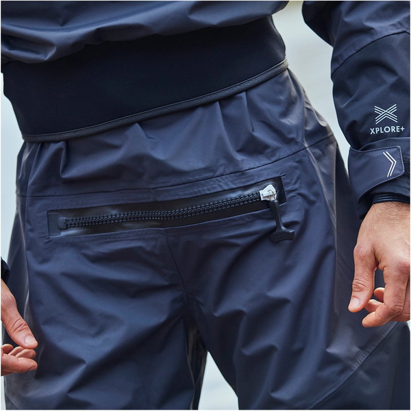2026 Gill Verso Back Zip Tørdragt & Med Lynlås 4805 - Graphite