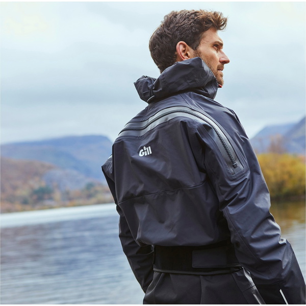 2026 Gill Verso Back Zip Tørdragt & Med Lynlås 4805 - Graphite