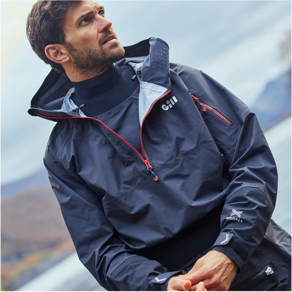 2026 Gill Verso Back Zip Tørdragt & Med Lynlås 4805 - Graphite