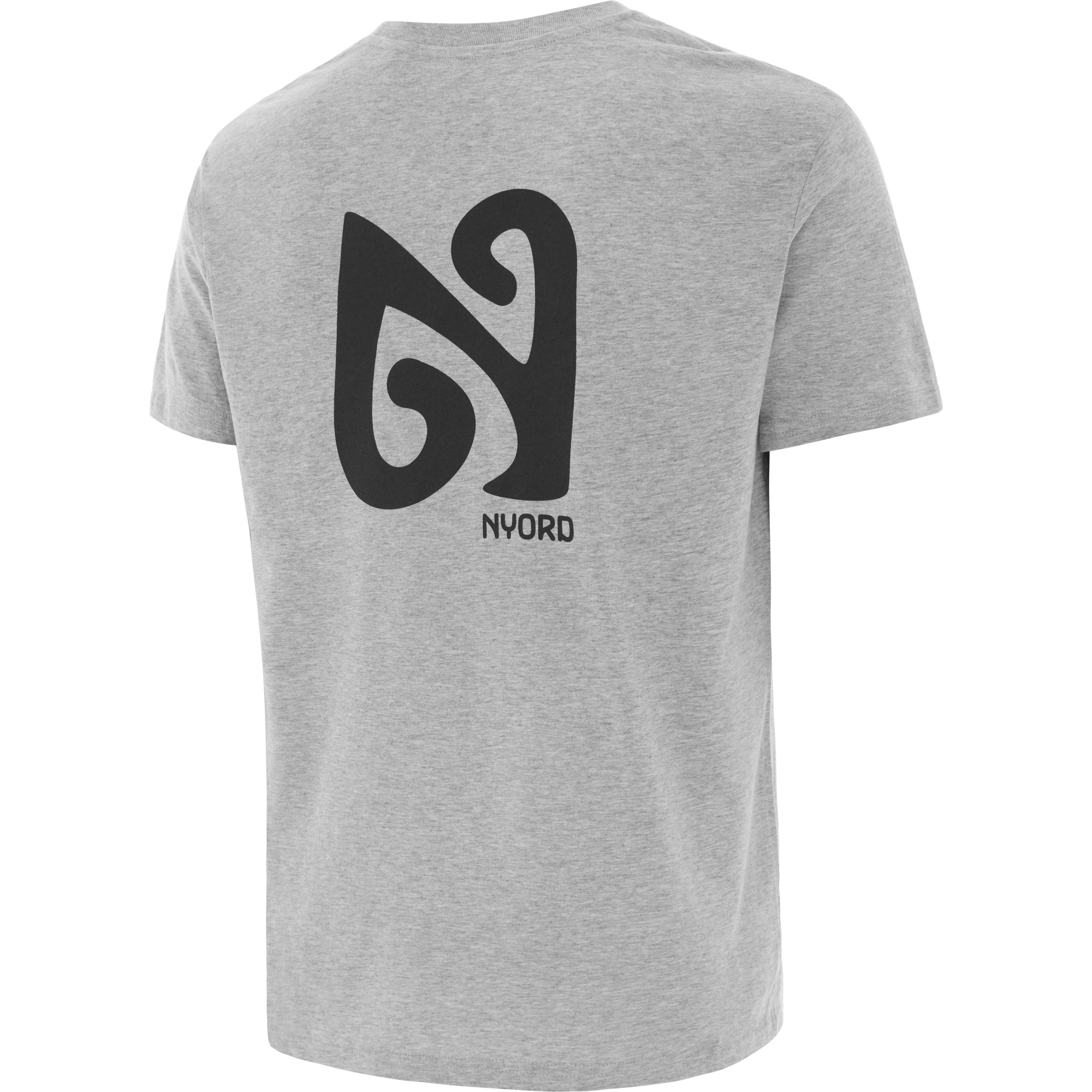 2026 Nyord Logo T-shirt Sx087 - Grå Lyng