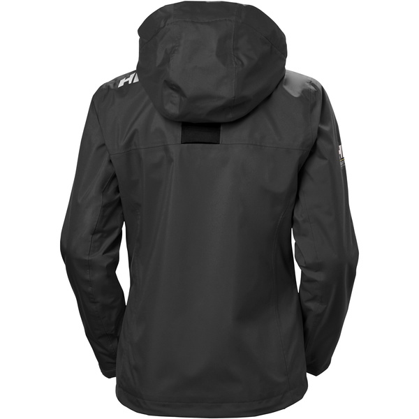 2024 Helly Hansen Kvinder Crew Hættetrøje Midlayer Sejljakke 33891 - Sort
