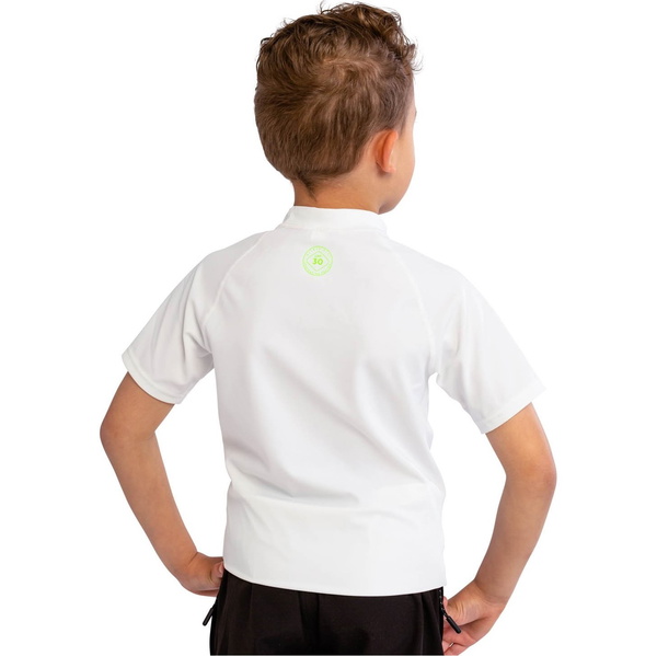 2025 Jobe Junior Kortærmet Lycra Vest 544223003 - Hvid