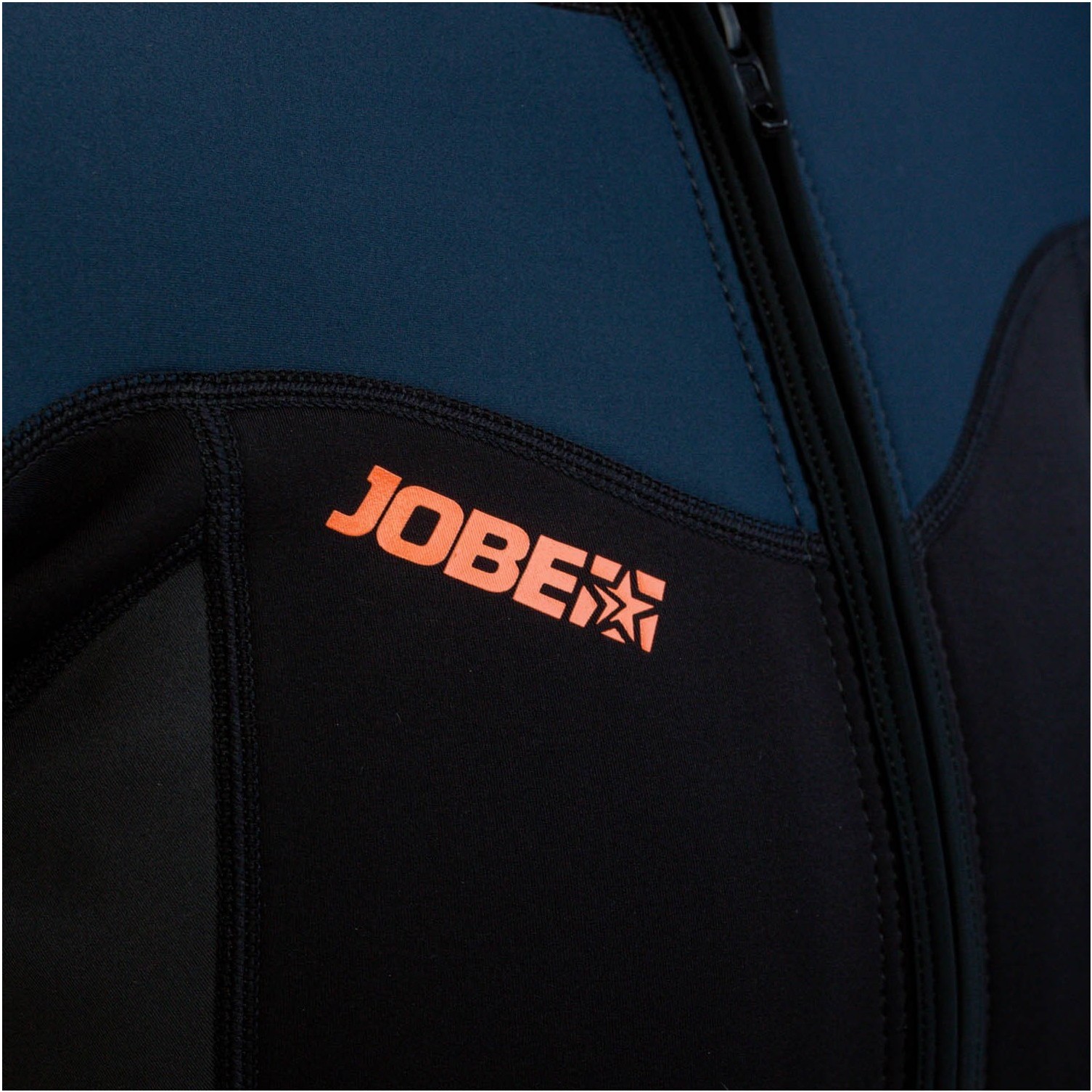 2026 Jobe Dame-jakke Fra Porto 2mm Front Zip 303823005 - Black / Navy