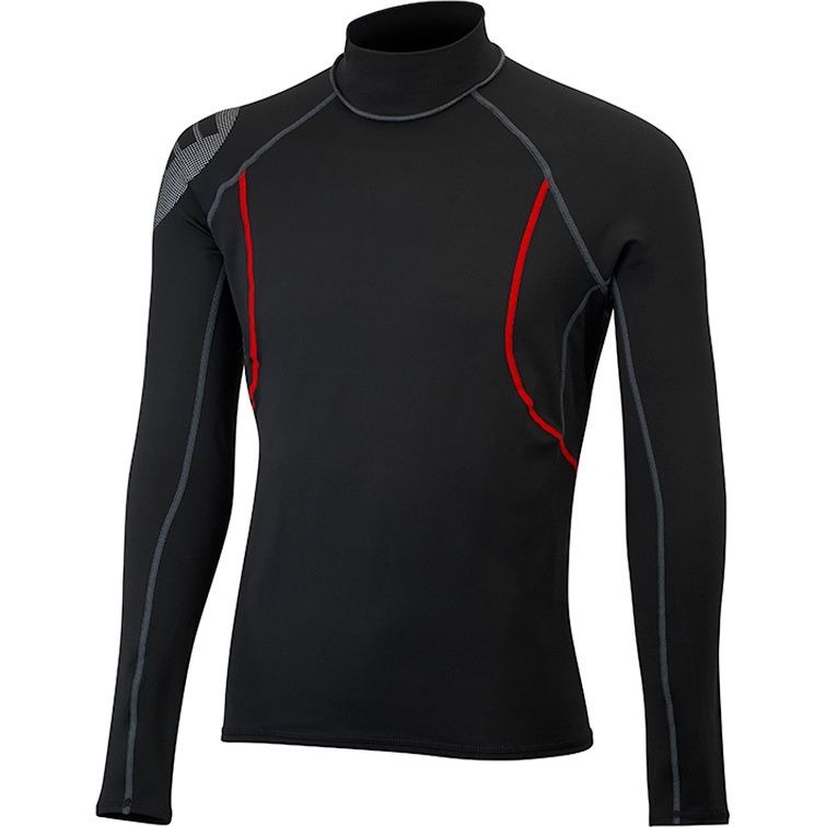 2021 Gill Herre Hydrophobe Top ærmet Sort 4522