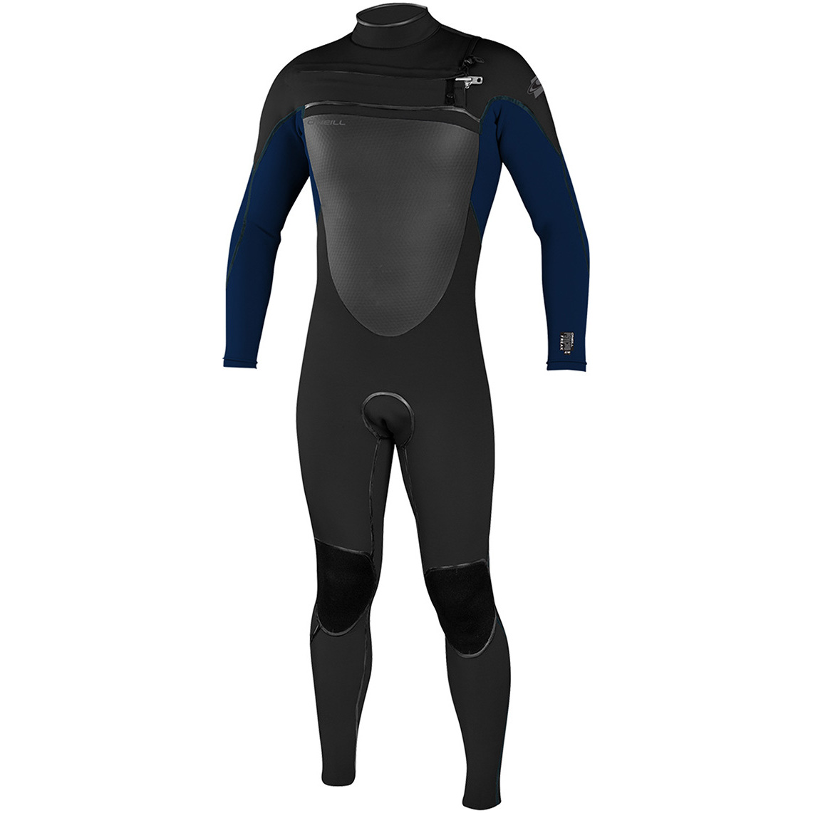 2019 O'neill Psycho Freak 4/3mm Chest Zip Våtdrakt Sort / Skifer 4960