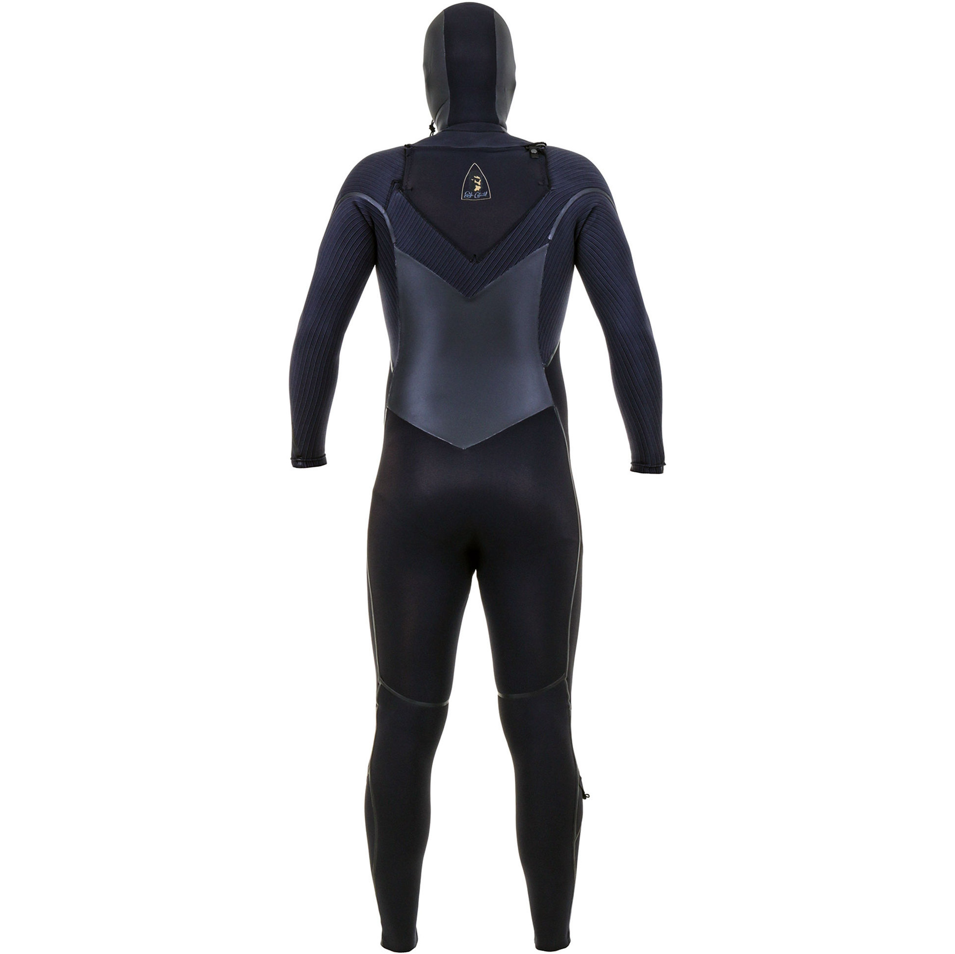 2025 O'Neill Mens Mutant Legend 5/4mm Chest Zip Hættevåddragt 5369 - Black