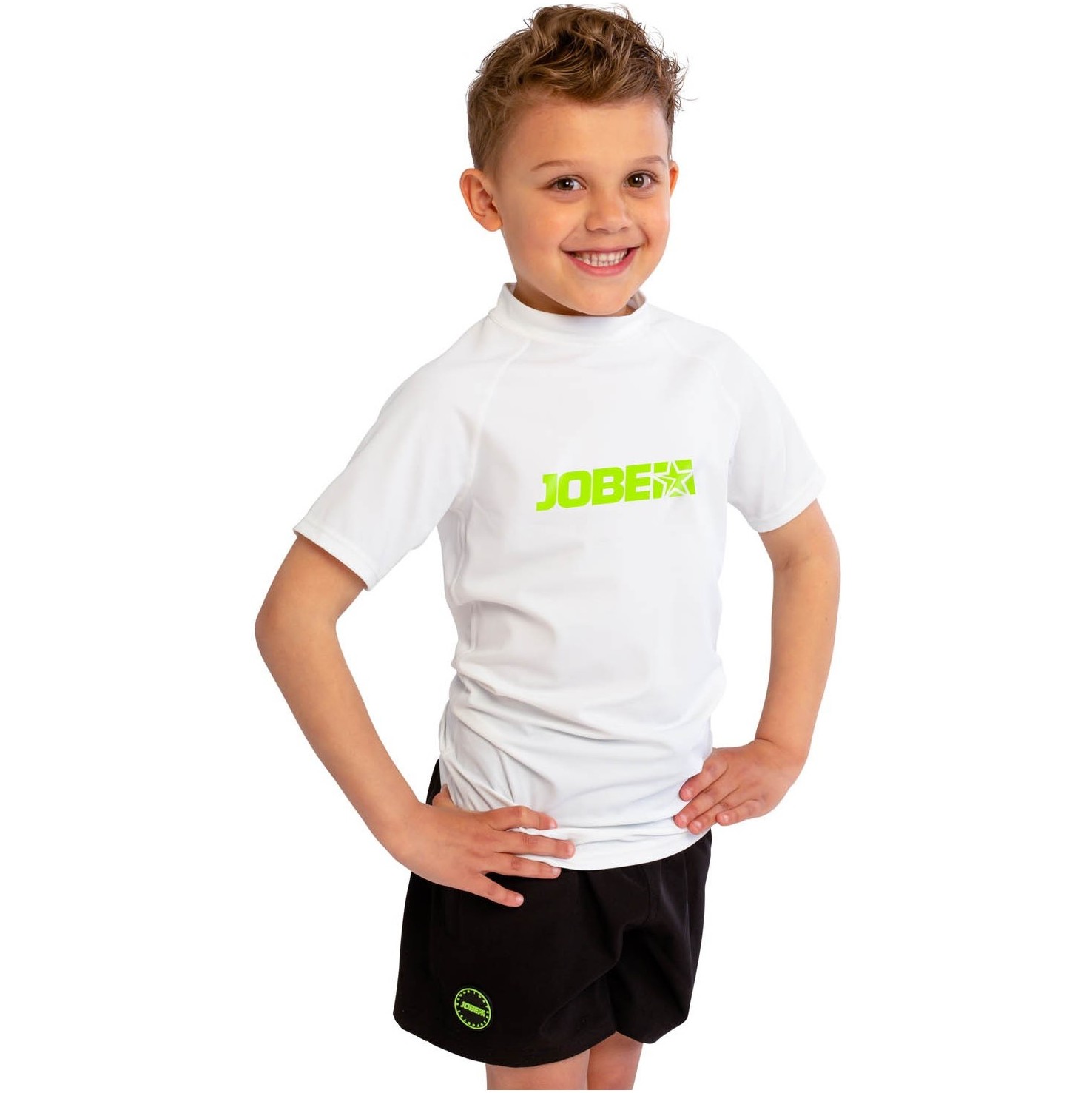 2025 Jobe Junior Kortærmet Lycra Vest 544223003 - Hvid