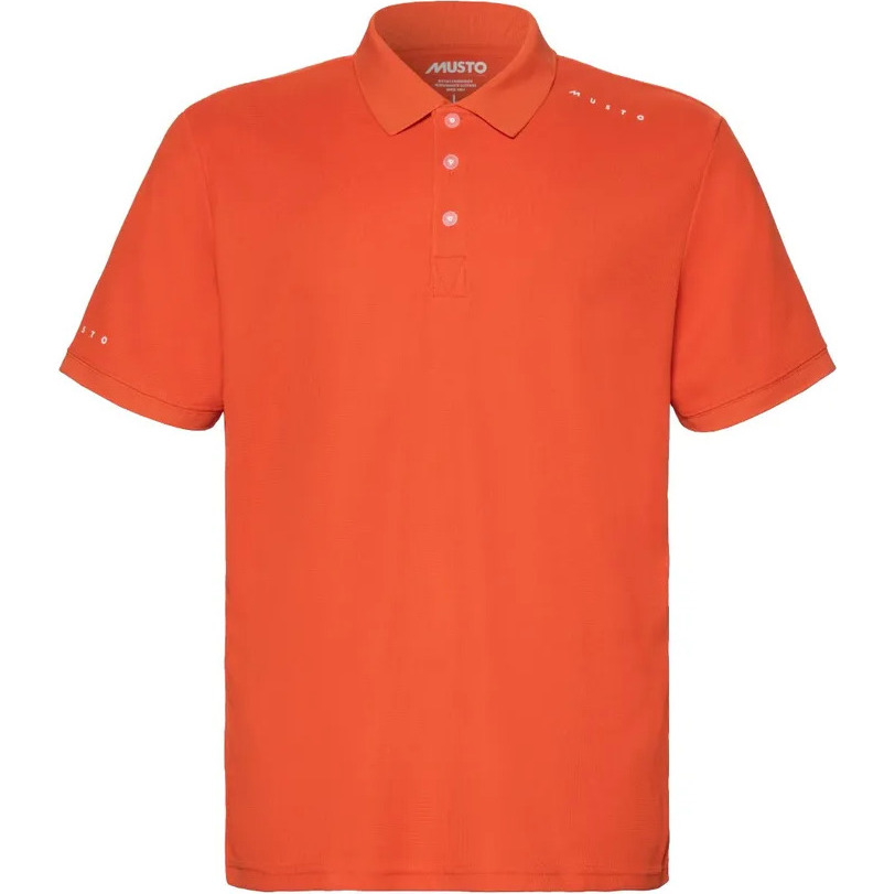 2026 Musto Herre Evo Crew Pro Lite Polo 84220 - Pumpkin Orange