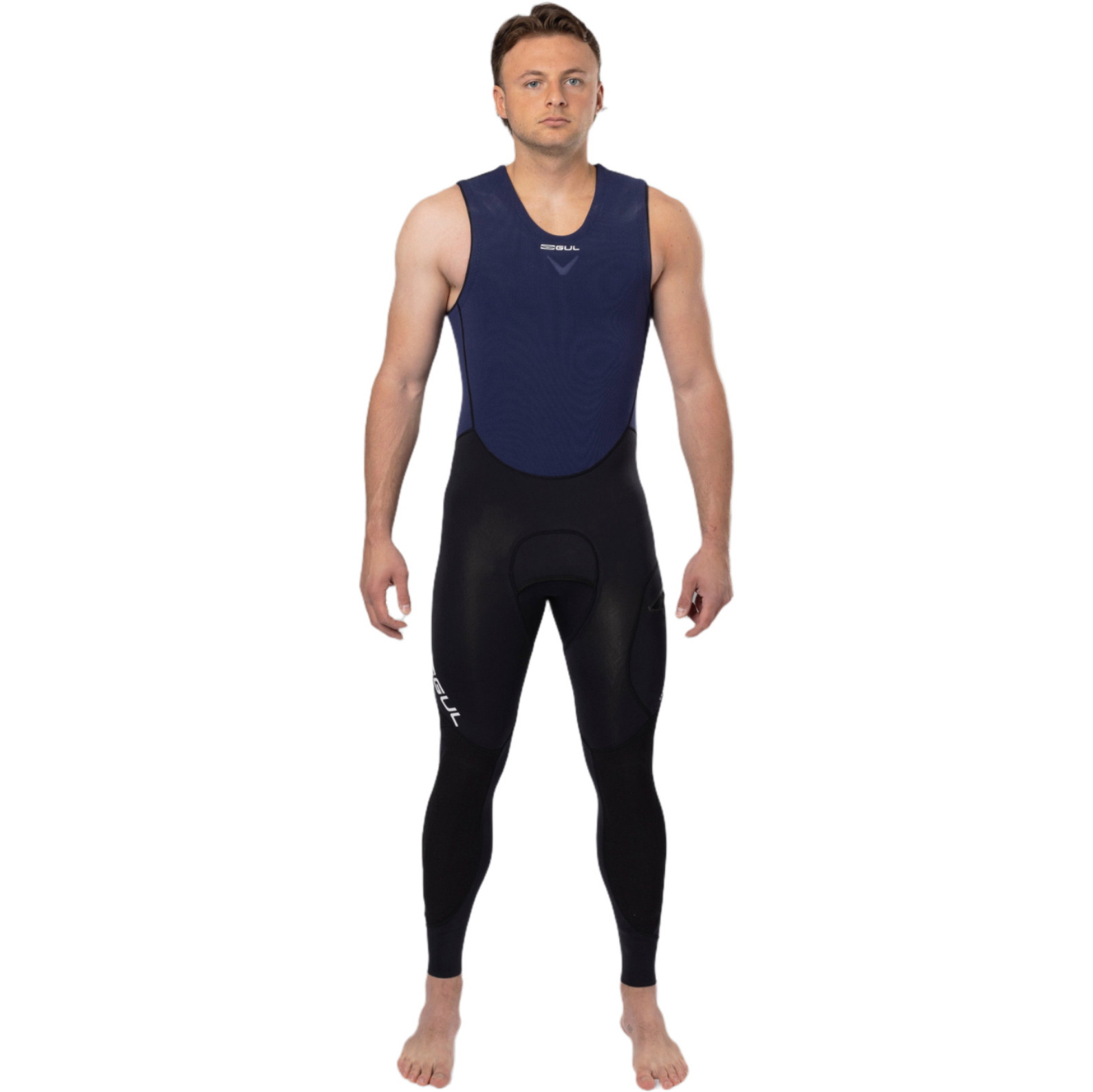 2026 Gul Mens Code Zero 1mm Naeco Fl Long John CZ4309 - Black / Blue