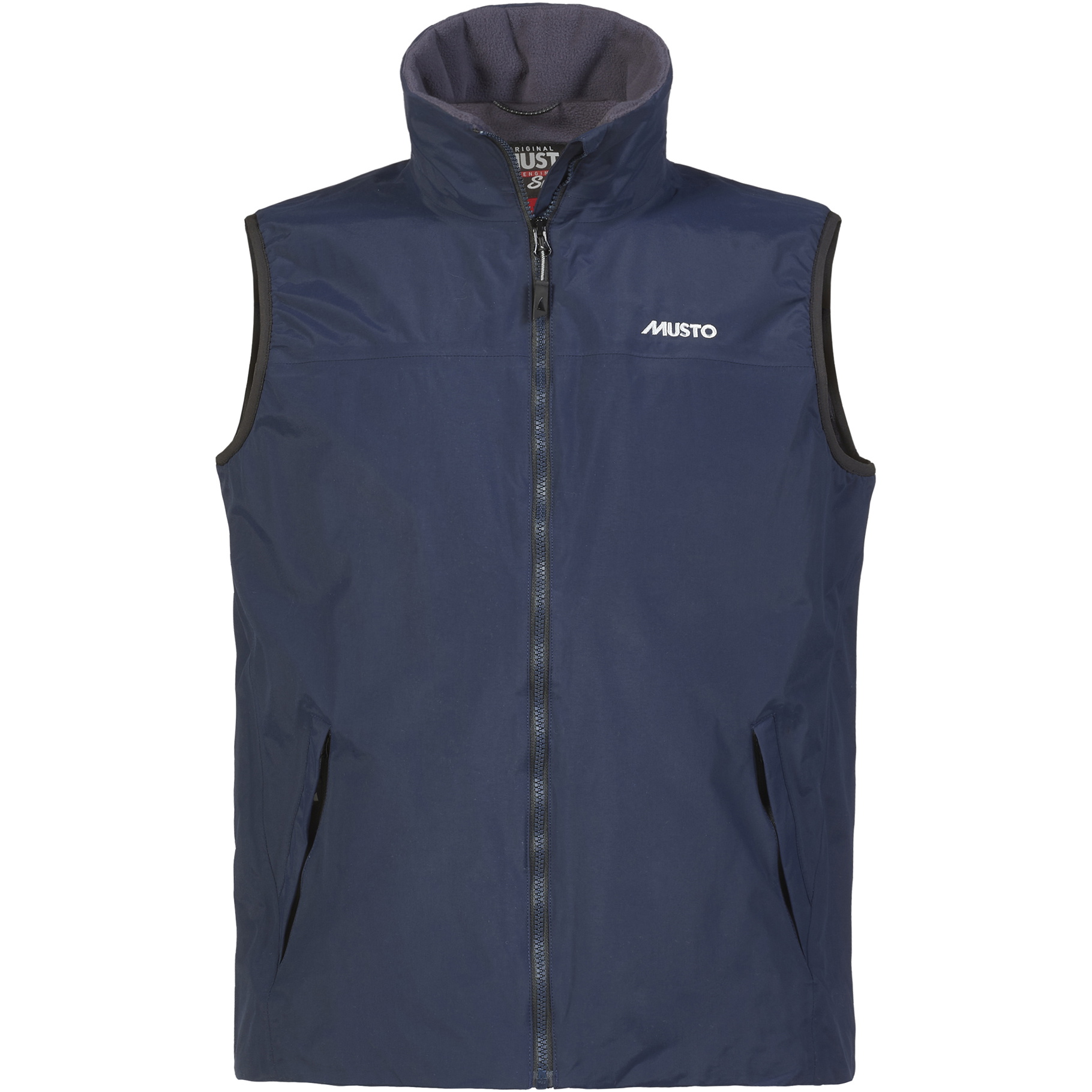 2026 Musto Herre Tætsiddende Vest 2.0 82283 - Navy / Aske