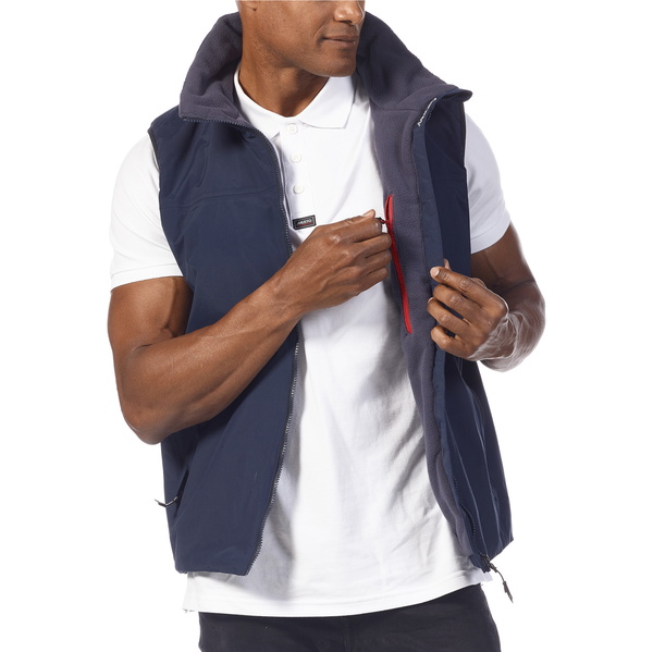 2026 Musto Herre Tætsiddende Vest 2.0 82283 - Navy / Aske
