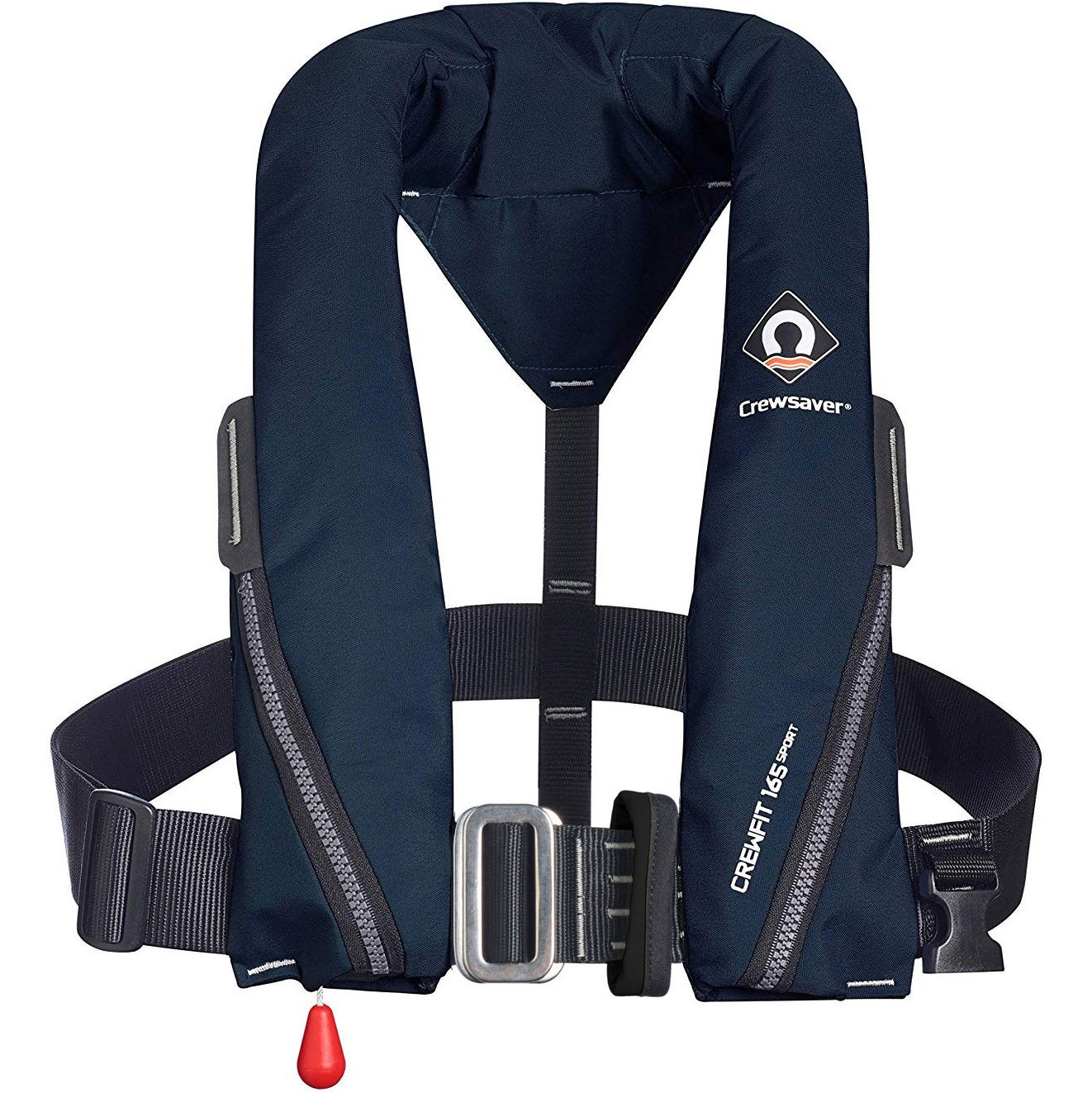 2026 Crewsaver Crewfit 165n Sport Automatisk Sele Redningsvest 9715nba - Navy