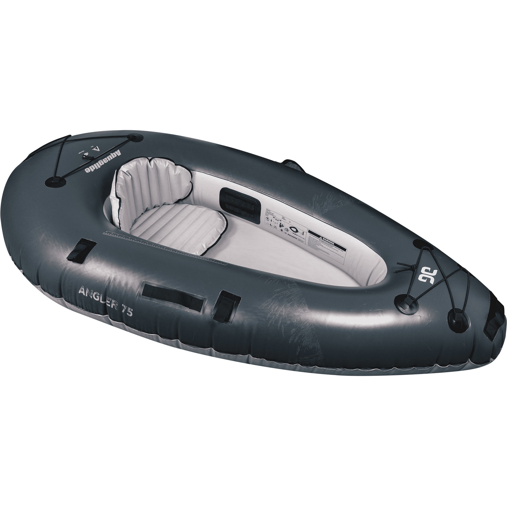 2026 Aquaglide Backwoods 75 Ultralet 1 Person Lystfisker Kajak Agul1 - Navy