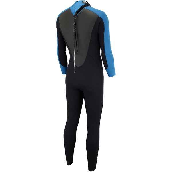 2018 Animal Nova 3 / 2mm Flatlock Tilbage Zip Wetsuit Marina Blue AW8SN102