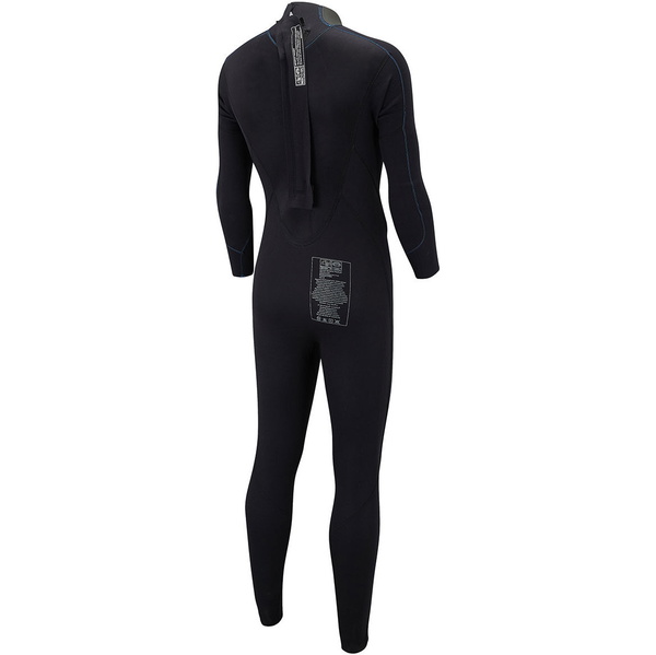 2018 Animal Nova 3 / 2mm Flatlock Tilbage Zip Wetsuit Marina Blue AW8SN102