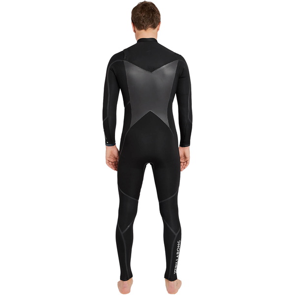 2018 Billabong Absolut X 5 / 4mm Bryst Zip Steamer Wetsuit BLACK F45M20
