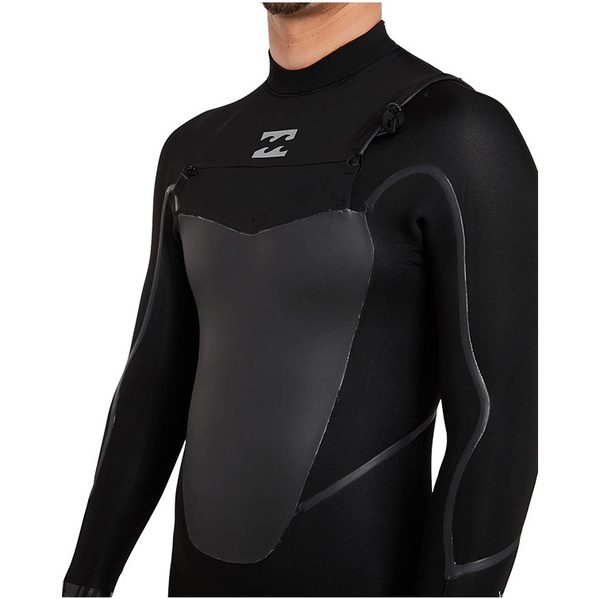 2018 Billabong Absolut X 5 / 4mm Bryst Zip Steamer Wetsuit BLACK F45M20