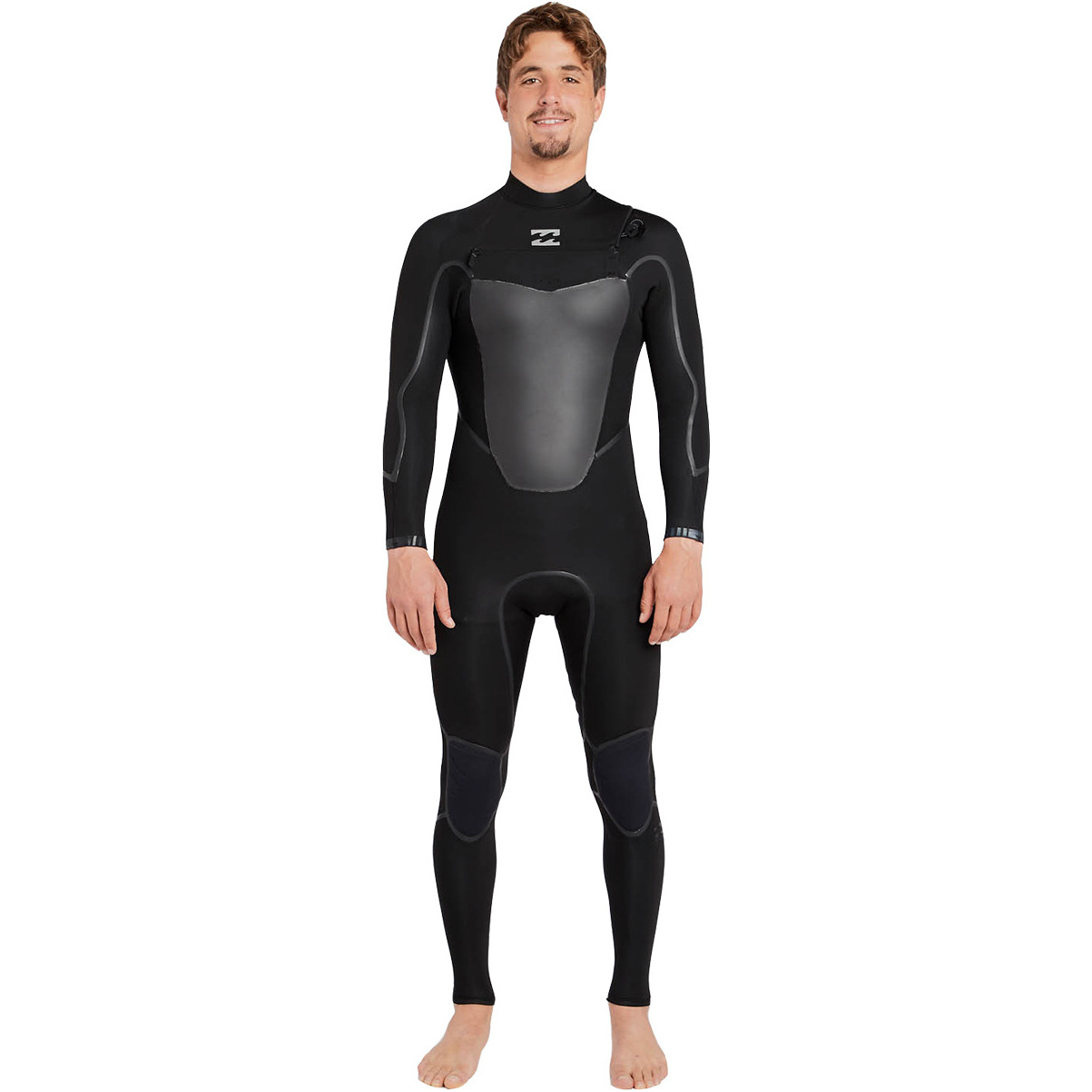 2018 Billabong Absolut X 5 / 4mm Bryst Zip Steamer Wetsuit BLACK F45M20