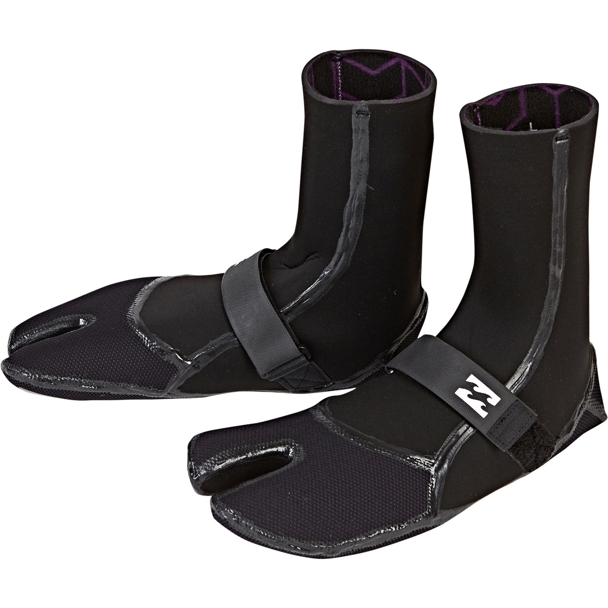 2019 Billabong Furnace Komp 5mm Split Toe Støvler Sort Q4bt08