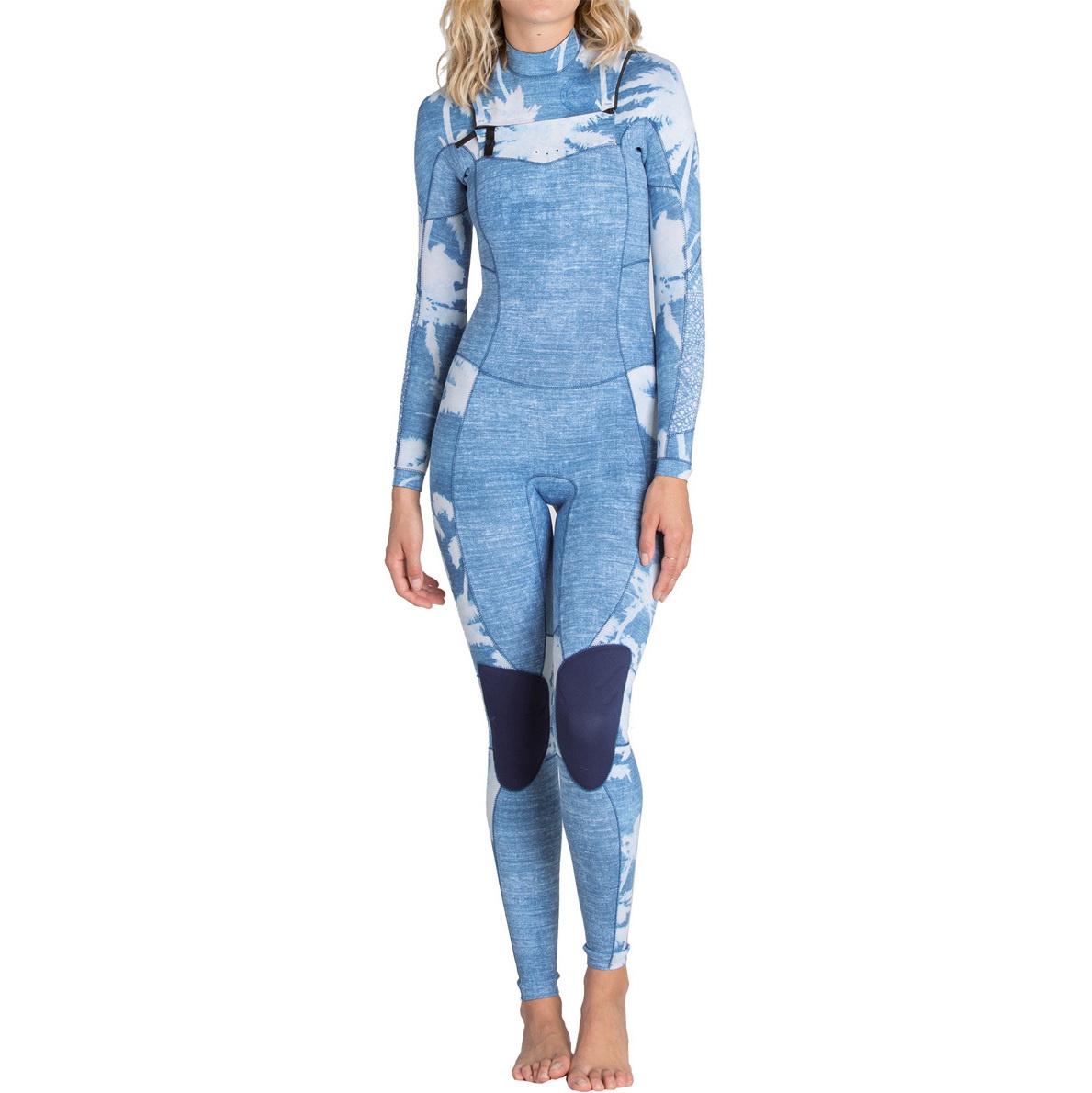 2017 Billabong Ladies Salty Dayz 3 / 2mm Bryst Zip Wetsuit - Indigo Z43G04