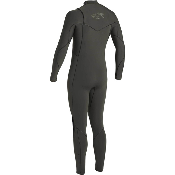2020 Billabong Mænds Furnace Naturlig 5/4mm Våddragt Uden Lynlås U45M50 - Sort Mos