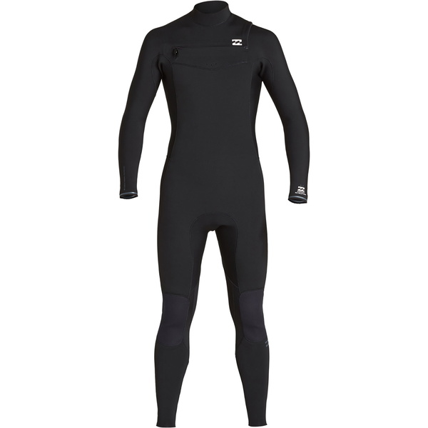 2020 Billabong Mænds Furnace Revolution 5/4mm Chest Zip Våddragt Sort Q45m06