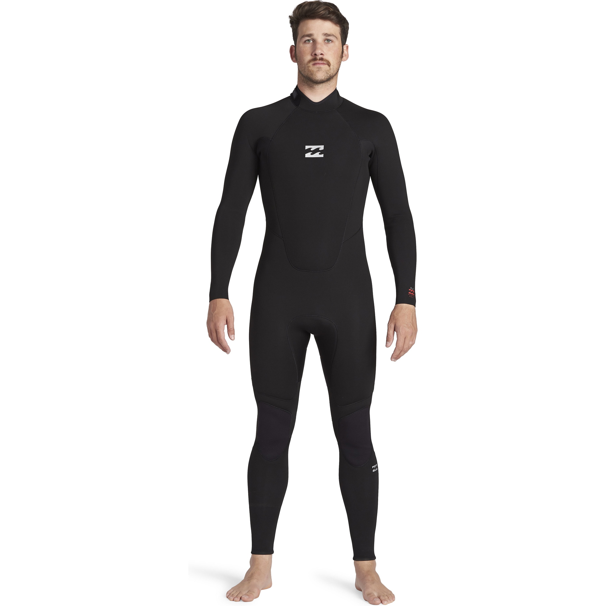 2021 Billabong Mens Intruder 3/2mm Back Zip GBS Wetsuit 043M18 - Black