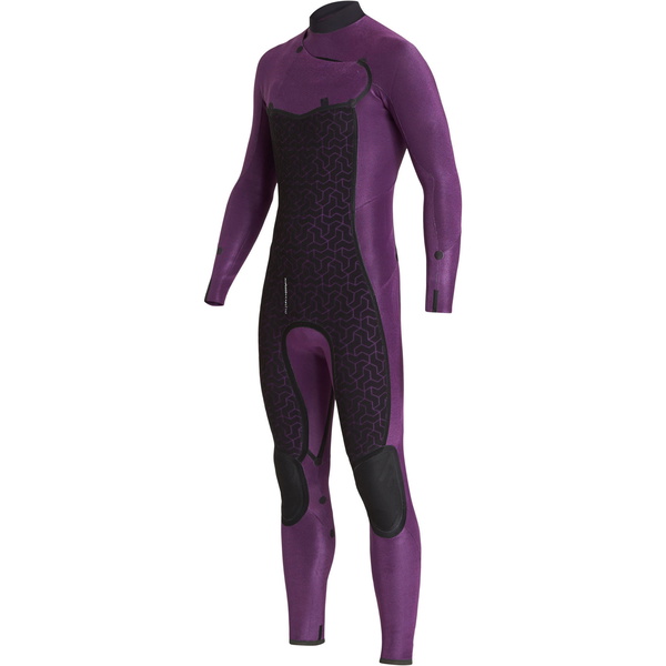 2019 Billabong Mænds Furnace Absolute 5/4mm Chest Zip Våddragt Sort Q45m09
